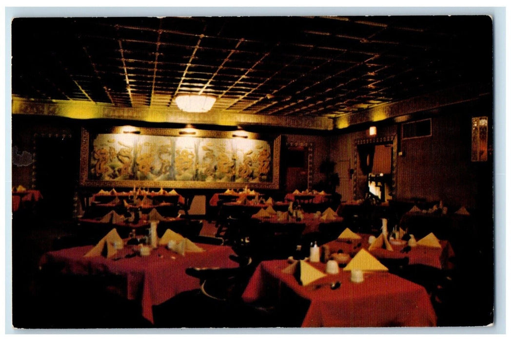 c1960 Pacific Island Chinese-Polynesian Restaurant Vineland New Jersey Postcard