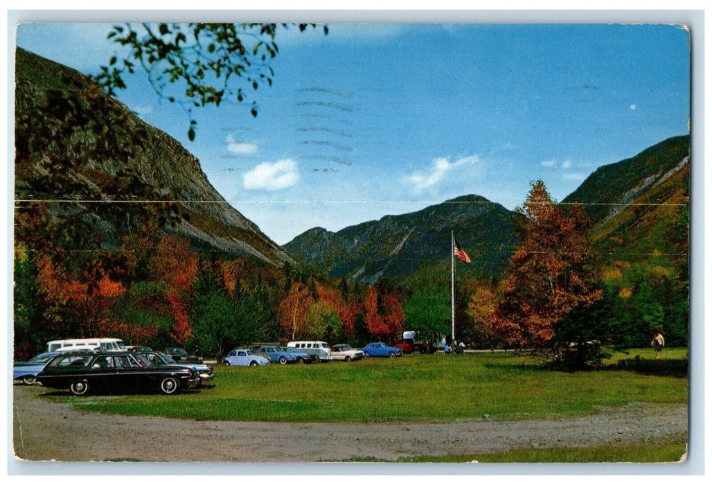 1970 Franconia Notch Lafayette Campground White Mountains New Hampshire Postcard