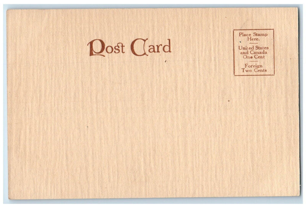 c1905 Cousins Martha's Christmas Letter Unposted Antique Postcard