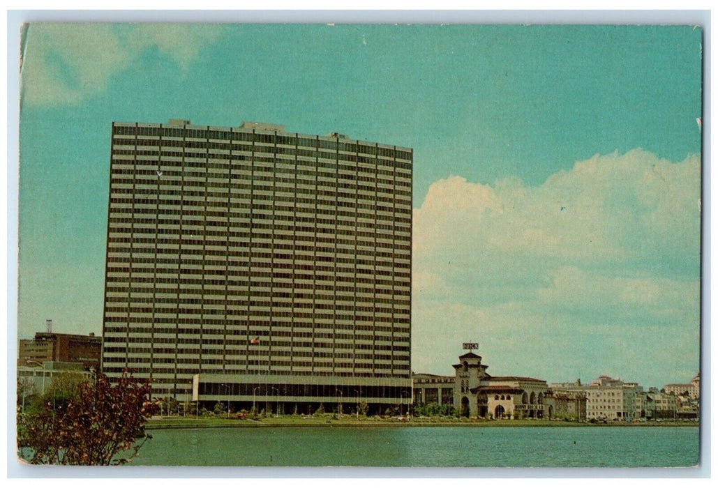 c1960 Oakland's New Look Kaiser Center Lake Merritt Chicago Illinois IL Postcard