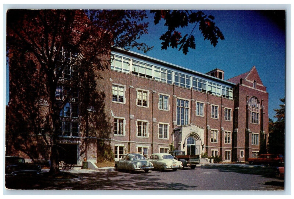 c1960 Museum Michigan State University Exterior East Lansing Michigan Postcard