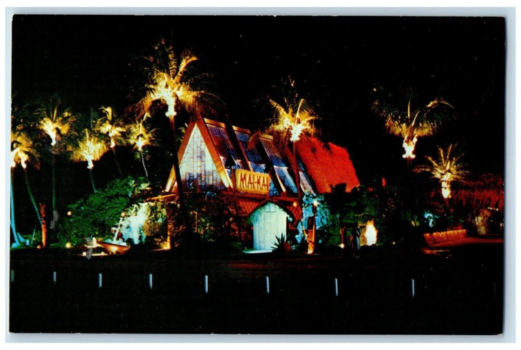 c1960 Mai-Kai Polynesia Restaurant Exterior Fort Lauderdale Florida FL Postcard
