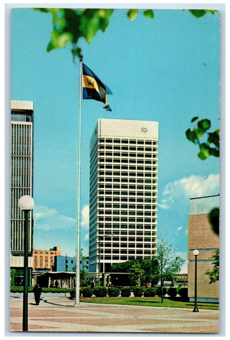 1972 Virginia National Bank Headquarters Building Norfolk Virginia VA Postcard