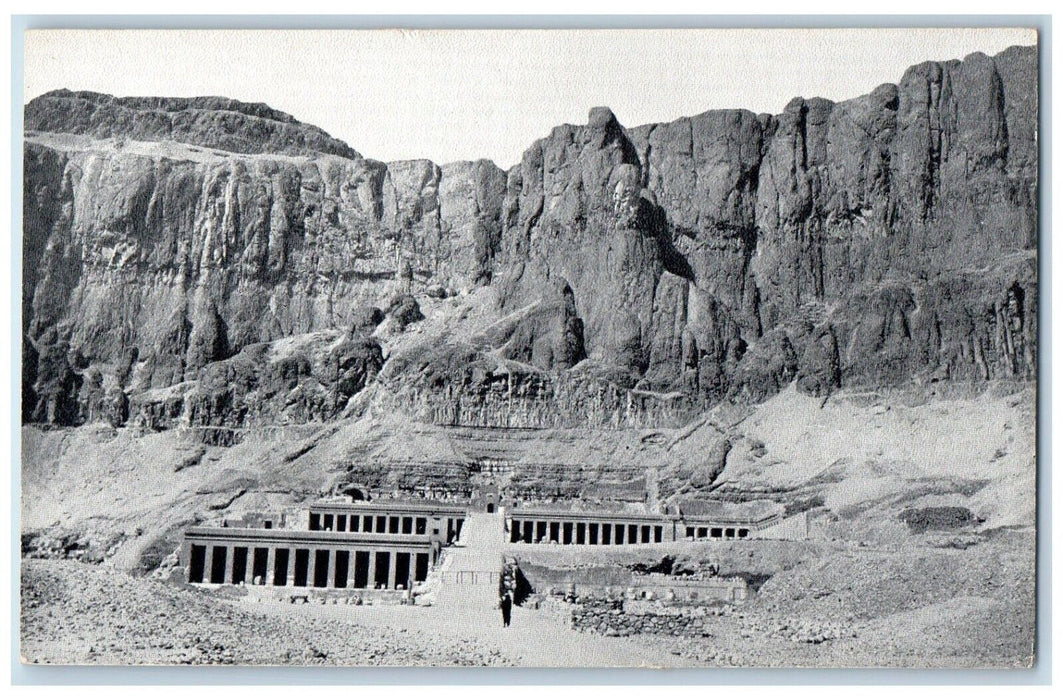 General View Of Der El Bahari Temple Queen Hatshepset Jerusalem Israel Postcard