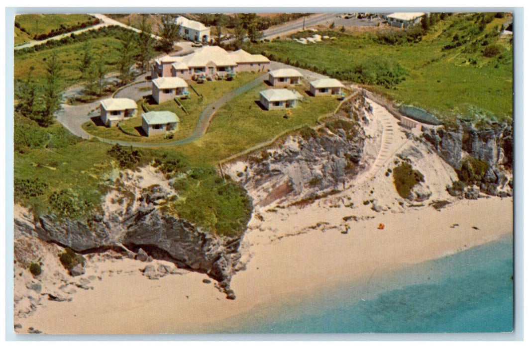 c1950's Banana Beach Cottages (Marley East) South Shore Bermuda Postcard