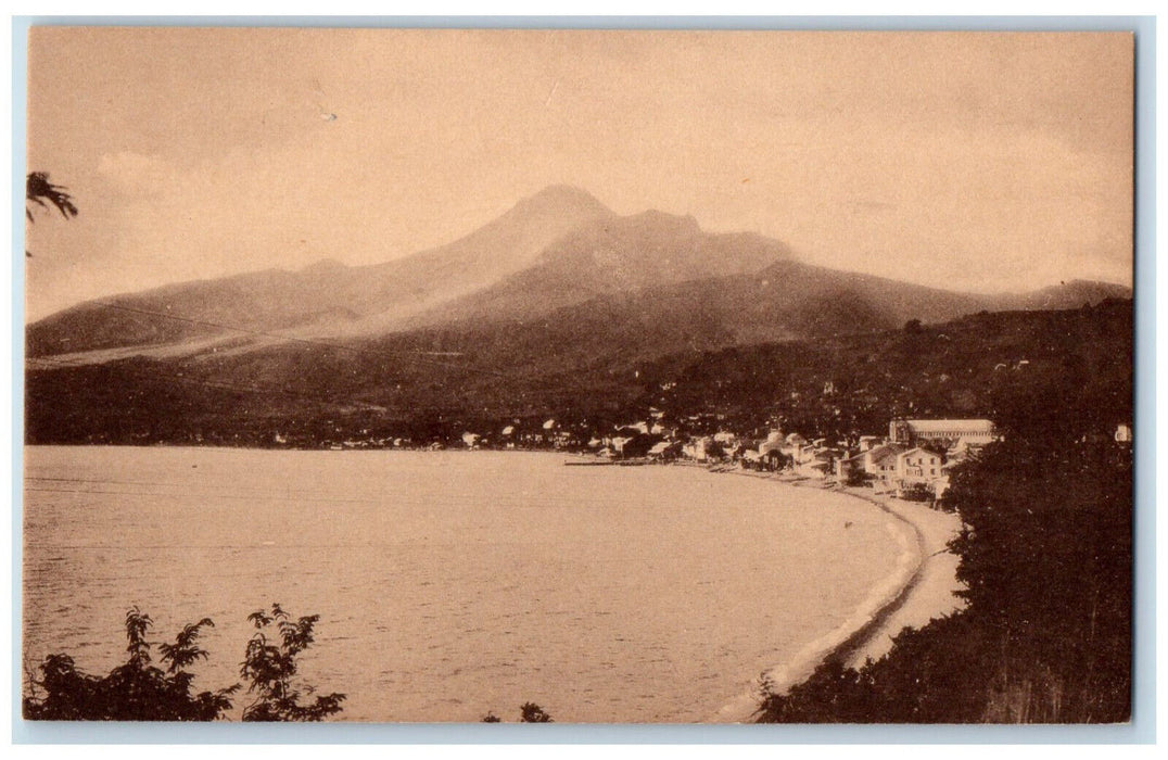 c1910 Musee Volcanologique The New St. Pierre Martinique France Postcard