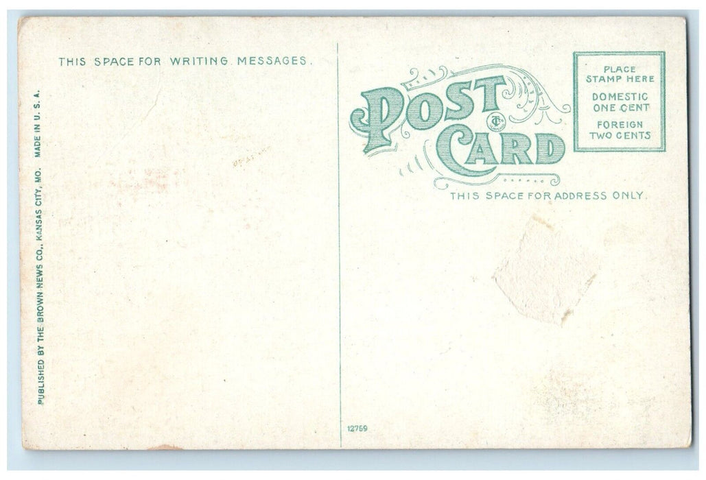 c1910 Sunset Route Mile Creek Canyon Crossed Three Miles Langtry Texas Postcard