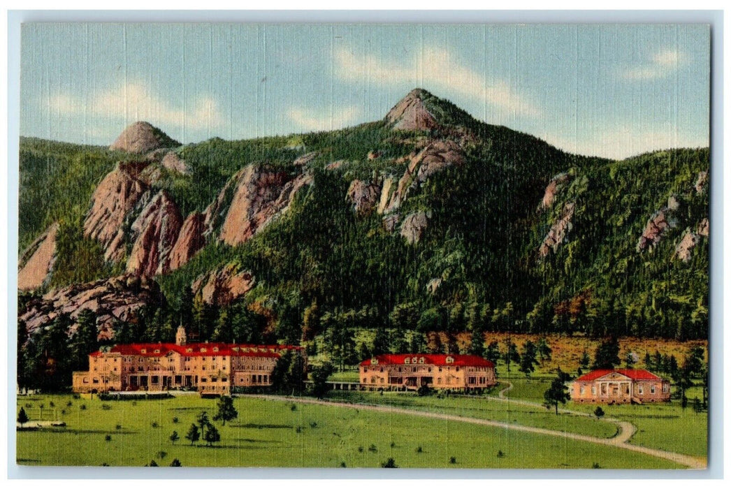 The Stanley Hotel Estes Park Rocky Mountain National Park CO Shining Postcard