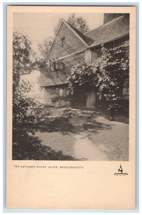 c1910's The Hathaway House Salem Waban Massachusetts MA Antique Postcard