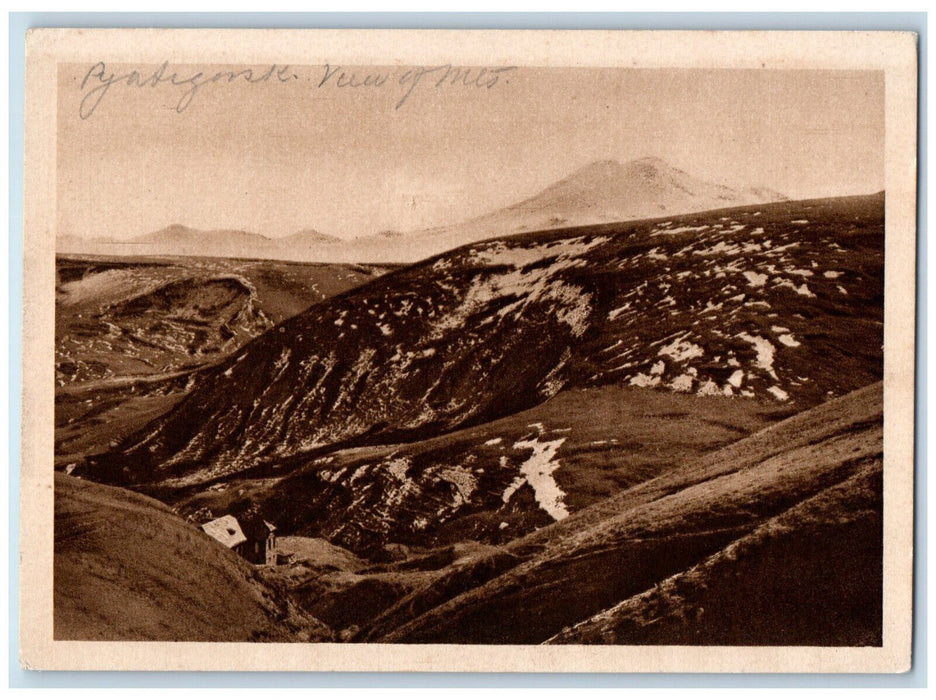 c1920's View of Mountains Surroundings of Kislovodsk Russia Vintage Postcard