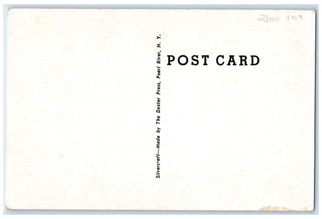 c1940 Martin Hall Martin College Exterior Building Pulaski Tennessee TN Postcard