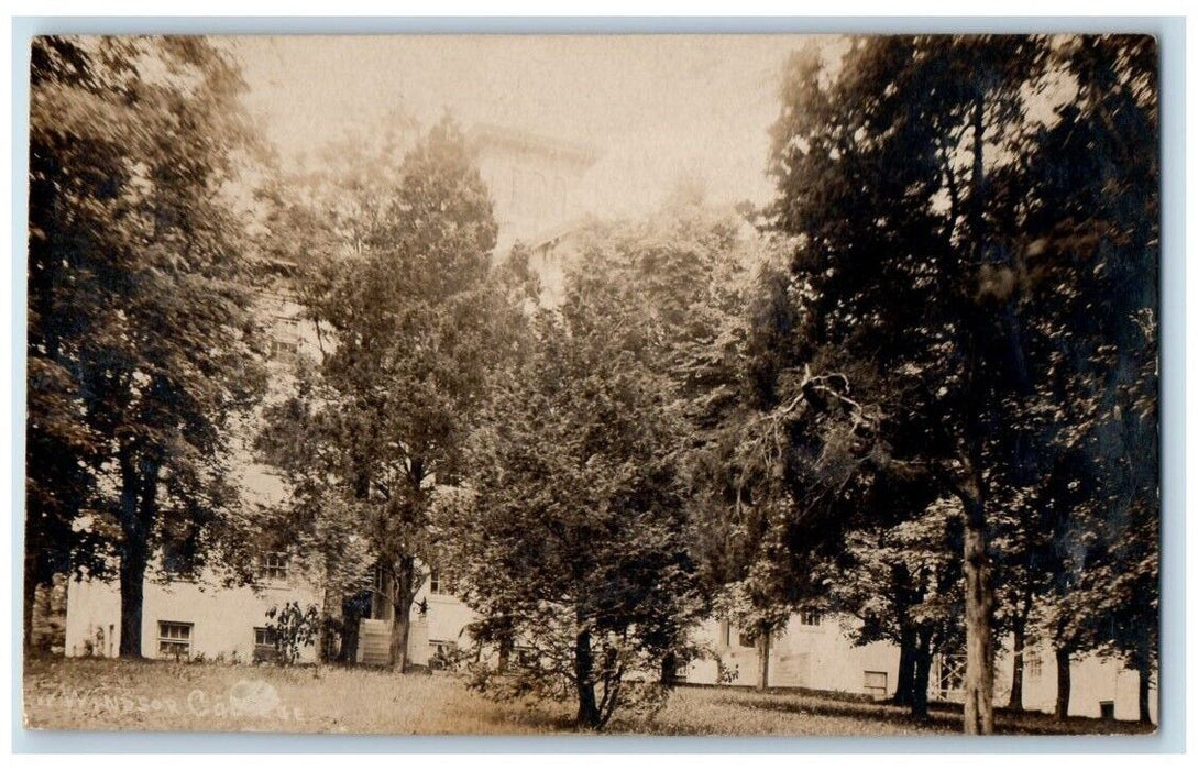 c1910's Windsor College View New Windsor Maryland MD RPPC Unposted Postcard