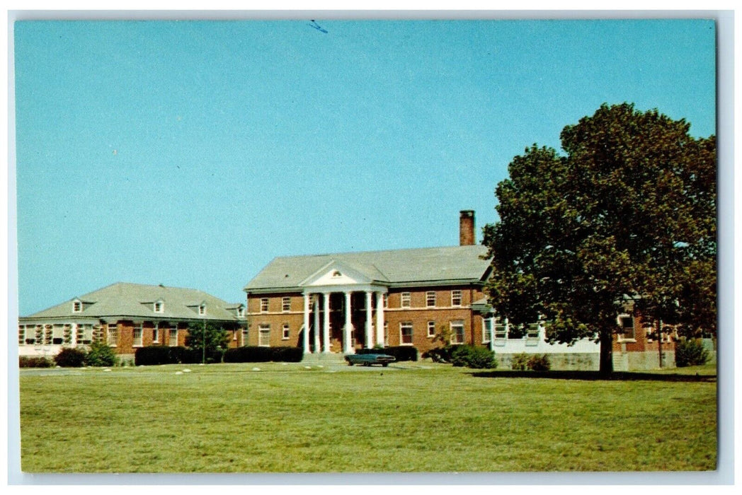c1960 Edward W. McCready Memorial Hospital Exterior Crisfield Maryland Postcard