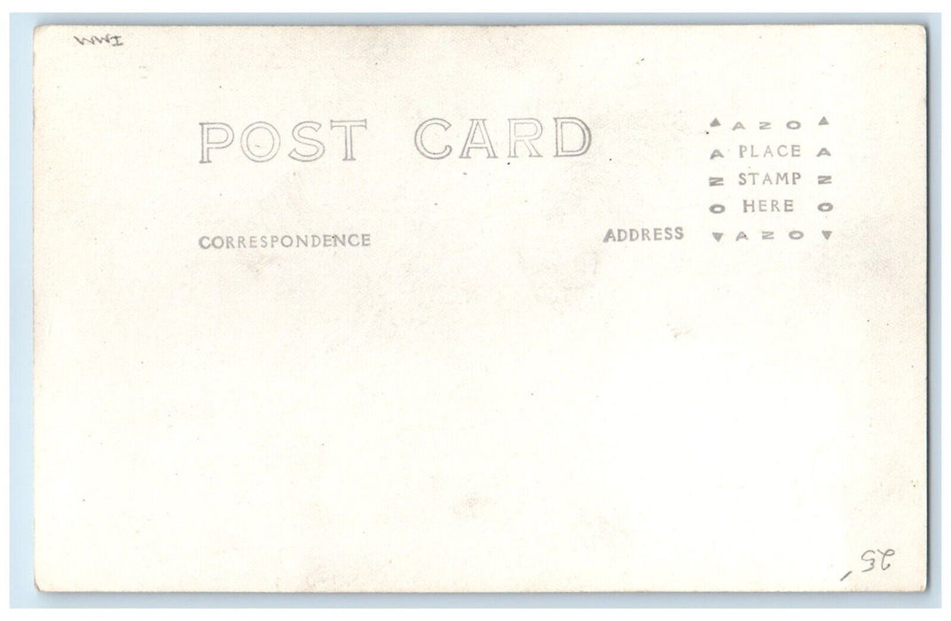 c1910's Victim Of A German Torpedo Battleship Sinking WWI RPPC Photo Postcard