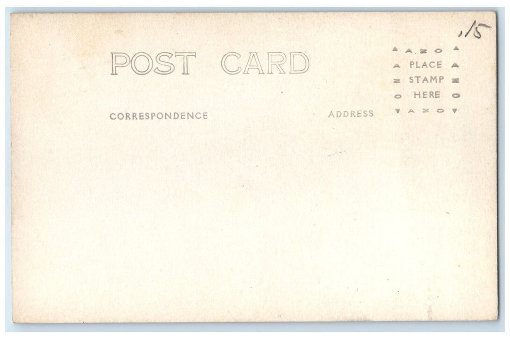 c1910's Detroit Public Library Building Detroit Michigan MI RPPC Photo Postcard