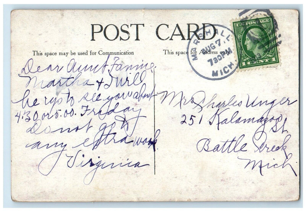 1913 Exterior View New Princess Theatre Building Chicago Illinois IL Postcard