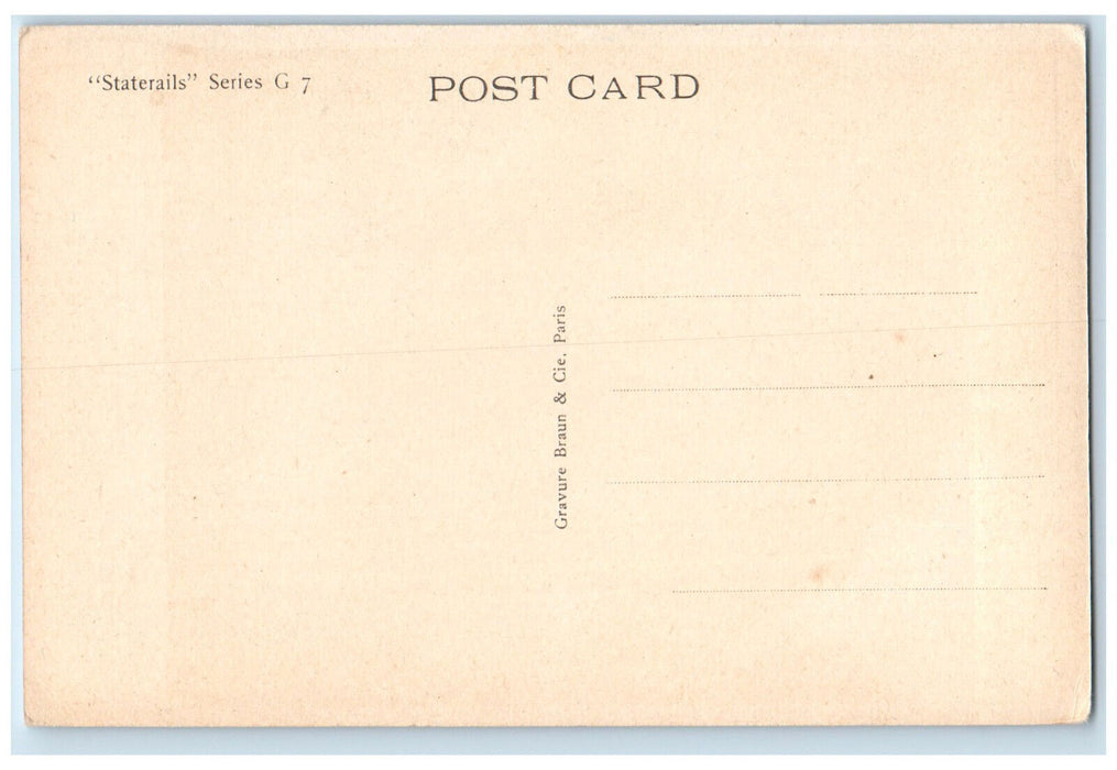 c1905 H.M. The Queen's Elephant Railway to Chiengmai Siam Thailand Postcard