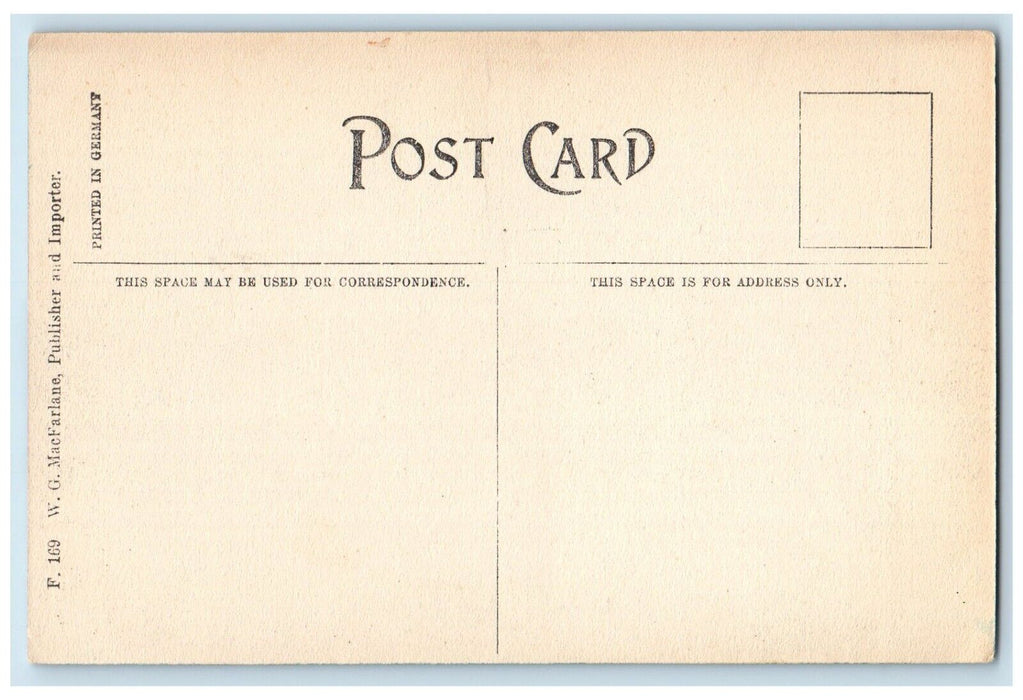 c1910 Scenic View Lincoln Park Lake River Chicago Illinois IL Unposted Postcard