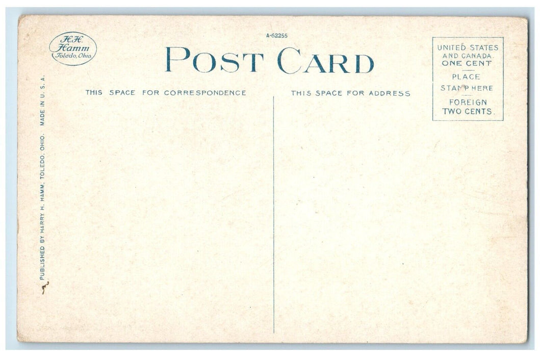 c1910 Martha Cook Building University Michigan Road Ann Arbor Michigan Postcard