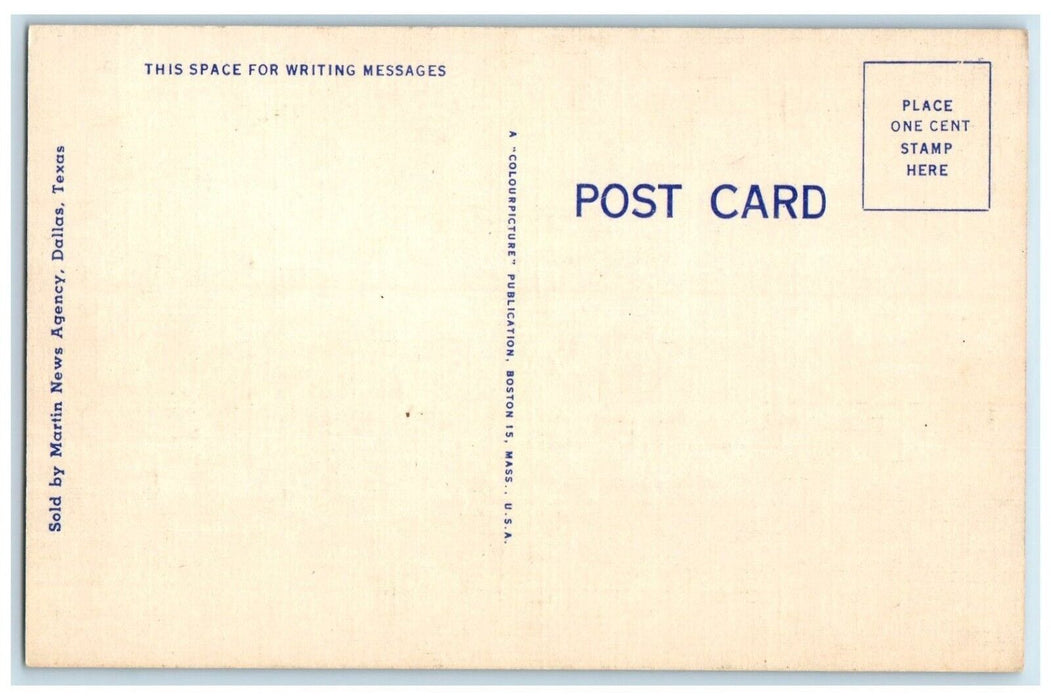 c1940 Exterior View Parkland Hospital Building Dallas Texas TX Antique Postcard