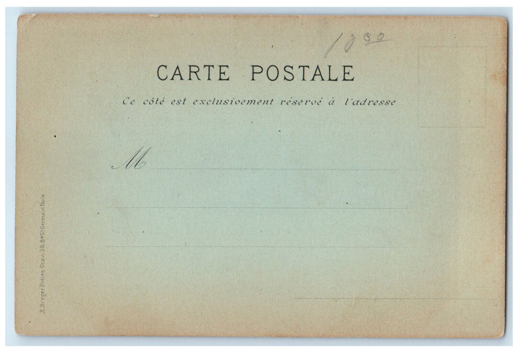 c1905 Professional School of the East Nancy Industry Commerce Postcard