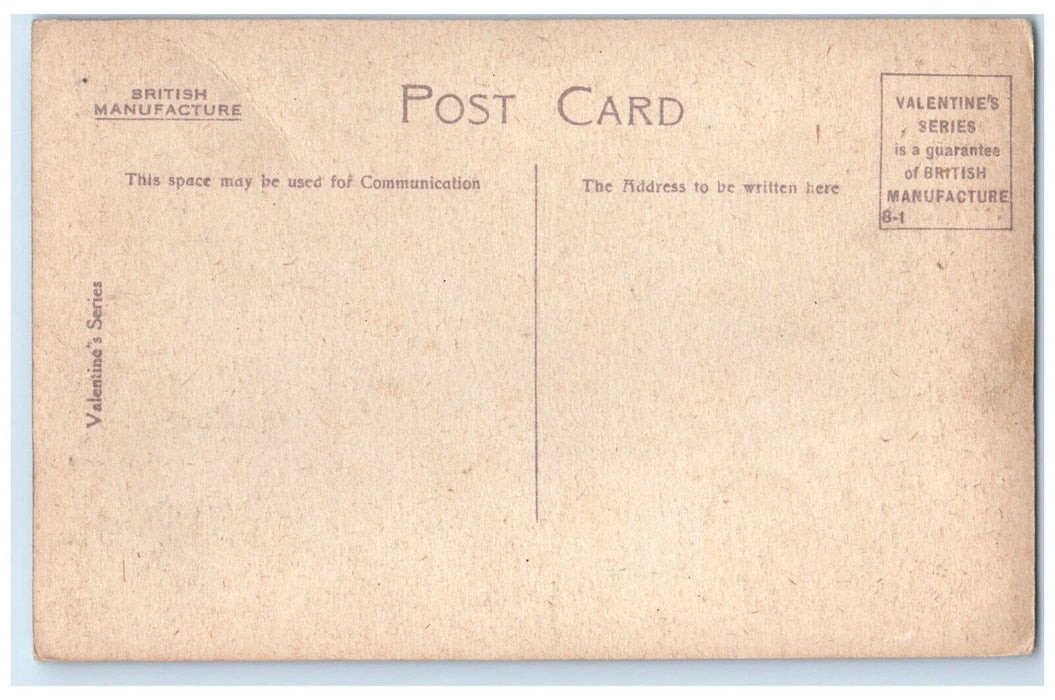 c1910 Path By Bracebridge Pool The Park Sutton Coldfield England Postcard
