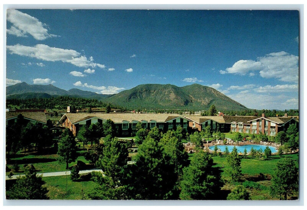 c1960 Little America Restaurant Exterior Building Flagstaff Arizona AZ Postcard