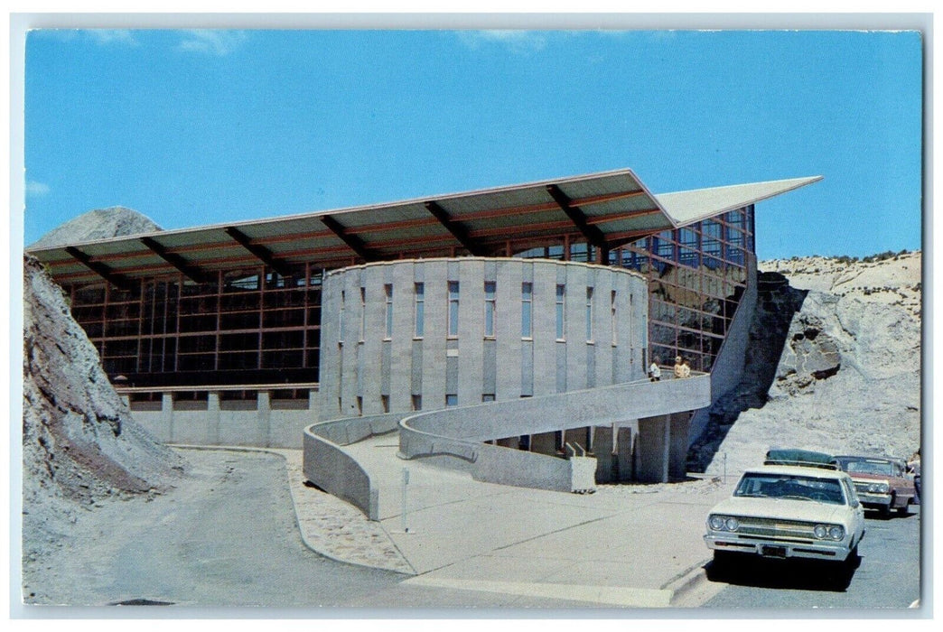 1964 Quarry Visitor Center Dinosaur National Monument Exterior Arizona Postcard