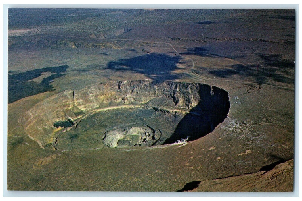c1960 Halemaumau Crater Hawaii Volcanoes National Park Kilauea Slopes Postcard