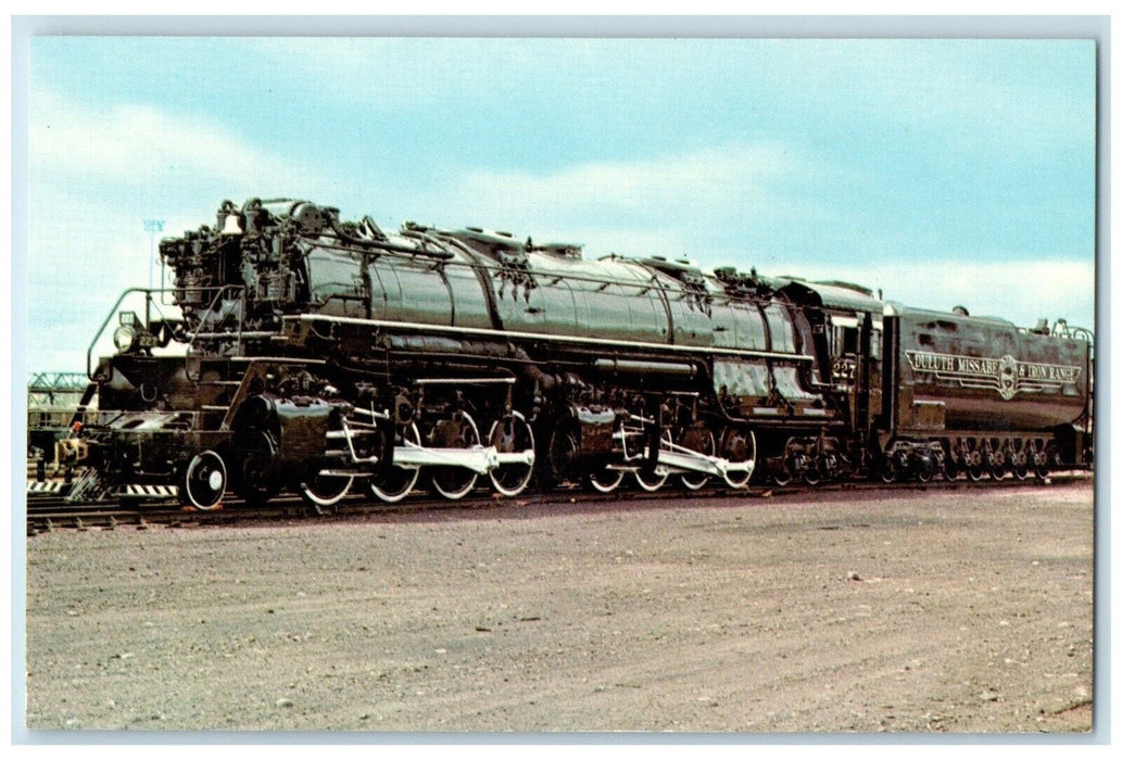 Duluth Missabe & Iron Range #227 Baldwin Locomotive Transportation Postcard