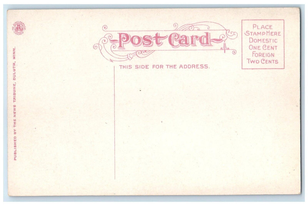 Ore Trains On The Duluth Missabe And Northern Railroad RR Minnesota MN Postcard