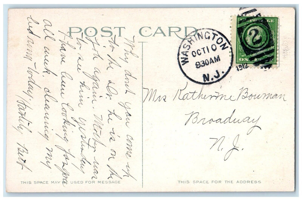 1912 Dormitories University Pennsylvania Philadelphia Pennsylvania PA Postcard