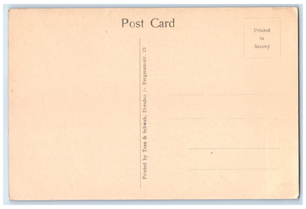 c1940's Entrance View to High Court Buildings Madras India Unposted Postcard