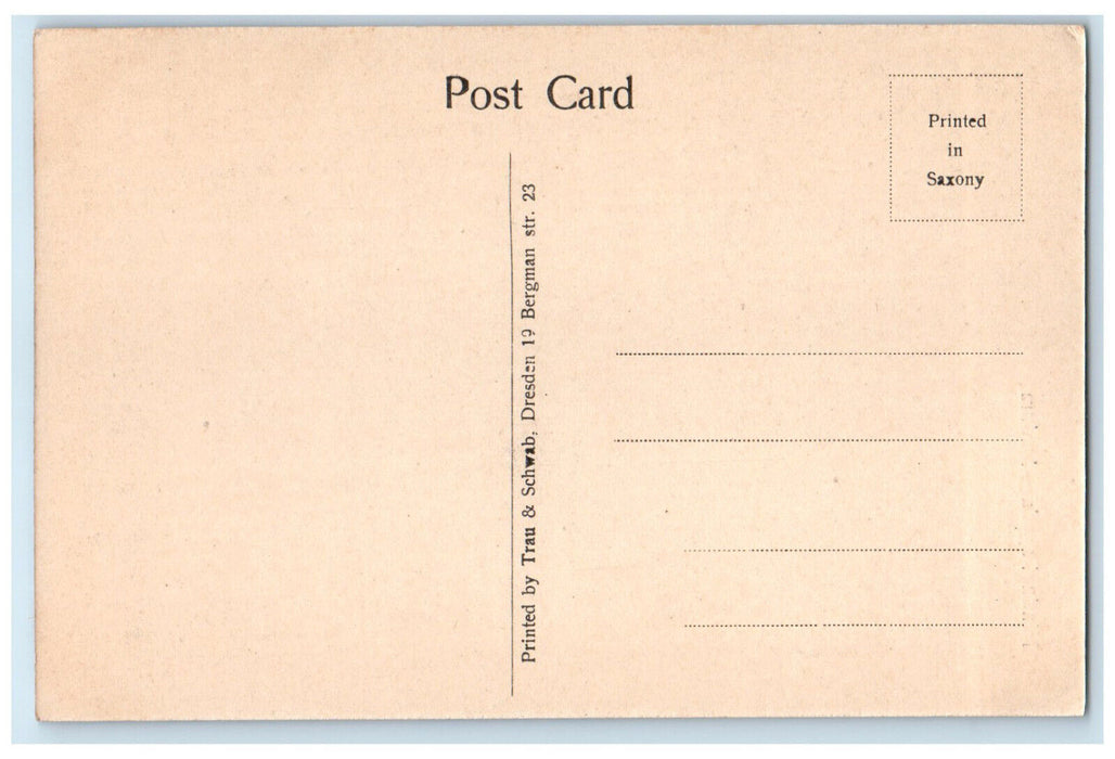 c1940's View of Hindu Pagoda Structure Madura India Unposted Vintage Postcard