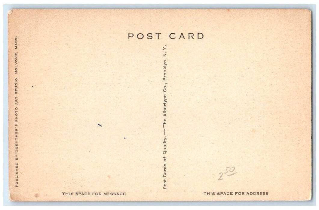 Front View Springfield Home For Aged Women Springfield Massachusetts MA Postcard