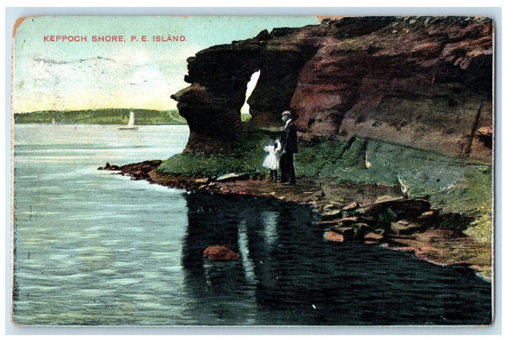 1912 Keppoch Shore Prince Edward Island Canada Antique Posted Postcard