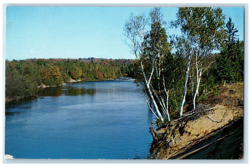 c1950's Letter of Greetings Nipigon Ontario Canada Posted Vintage Postcard