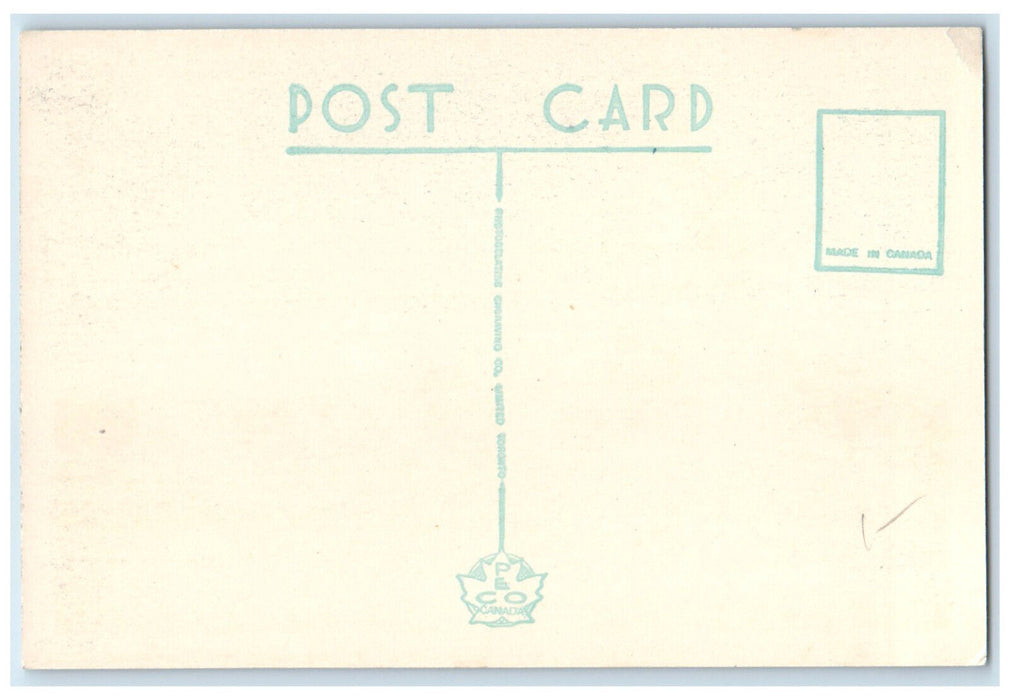 c1940's Grand Hotel Yarmouth Nova Scotia Canada Vintage Unposted Postcard
