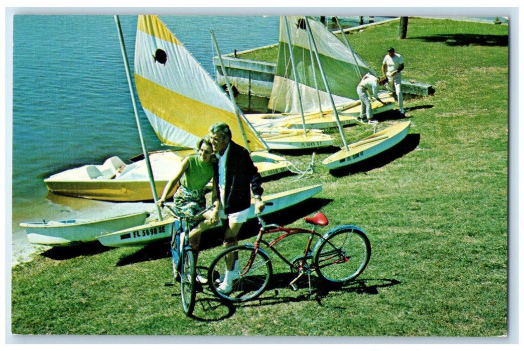 c1960 Gold Coast Resort People Who Want Everything St. Lucie Florida FL Postcard