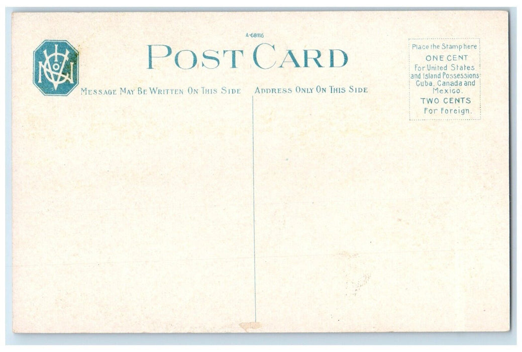 c1910's Shoals Above Blaines Lake On Devils River Near Del Rio Texas TX Postcard