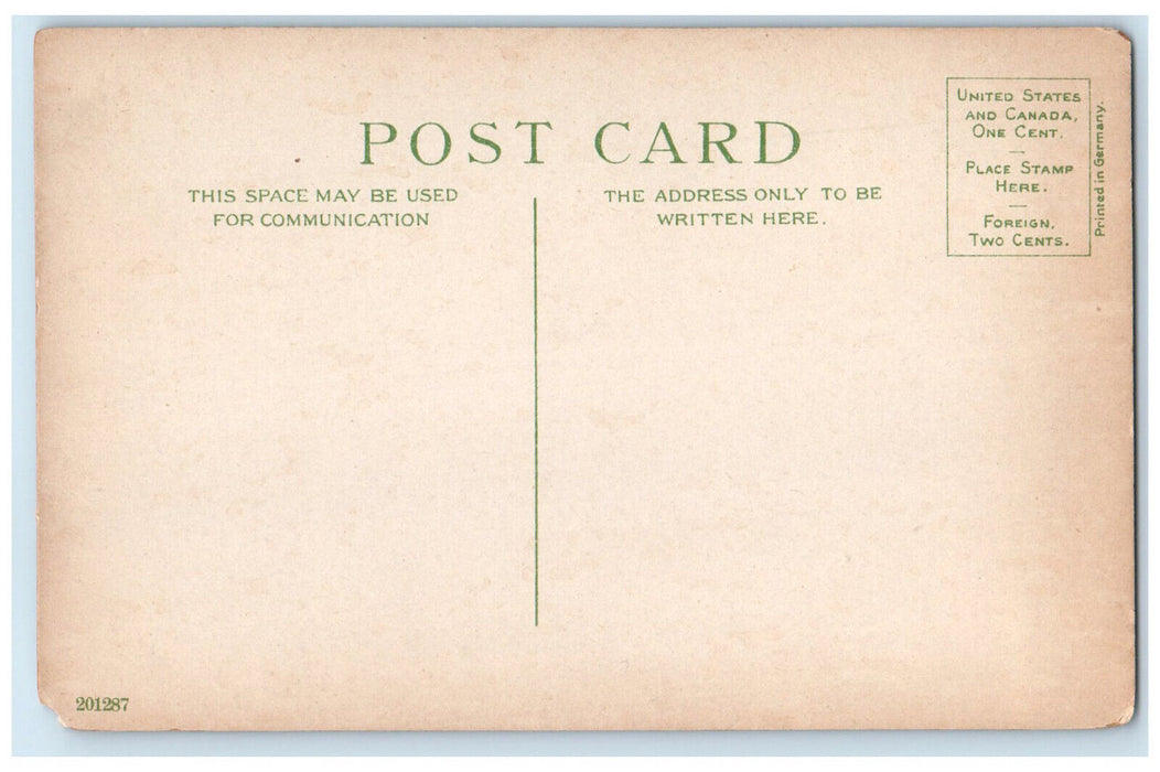 c1910 Entrance to University Park Toronto Ontario Canada Posted Postcard