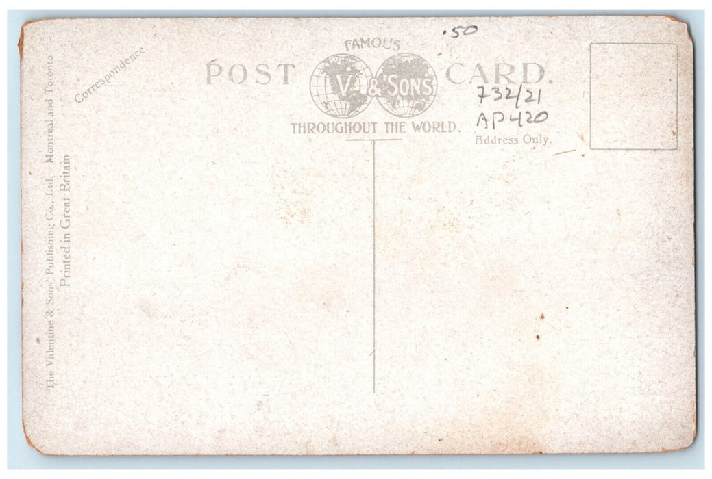 1921 Phillips Square Montreal Ontario Canada Posted Antique Postcard