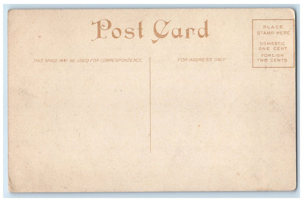 c1910 Methodist Church Baptist Church Martinsville Indiana IN Vintage Postcard