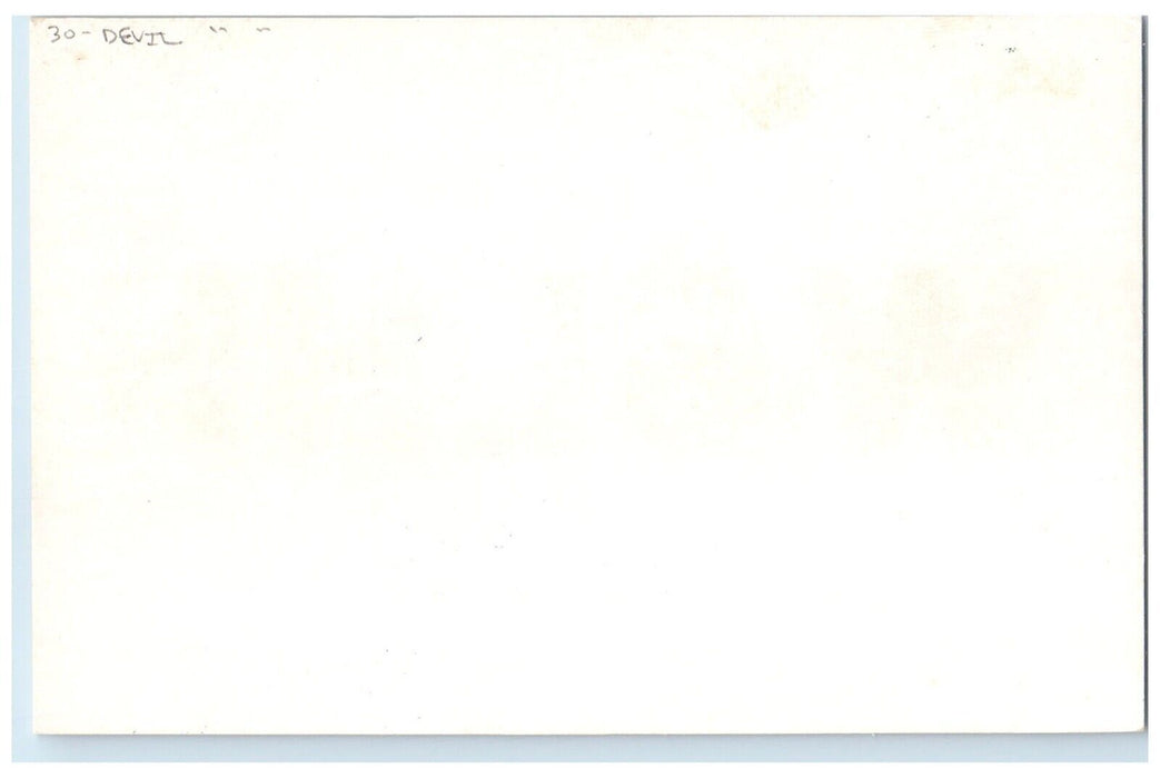 Anderson Indiana IN, Devil W9HRC QSL Ham Radio Unposted Vintage Postcard