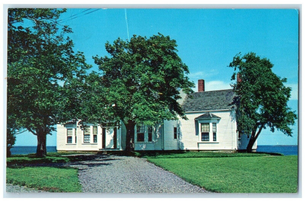 1972 Summer Home of Cyrus Eaton American Industrialist Pugwash Canada Postcard