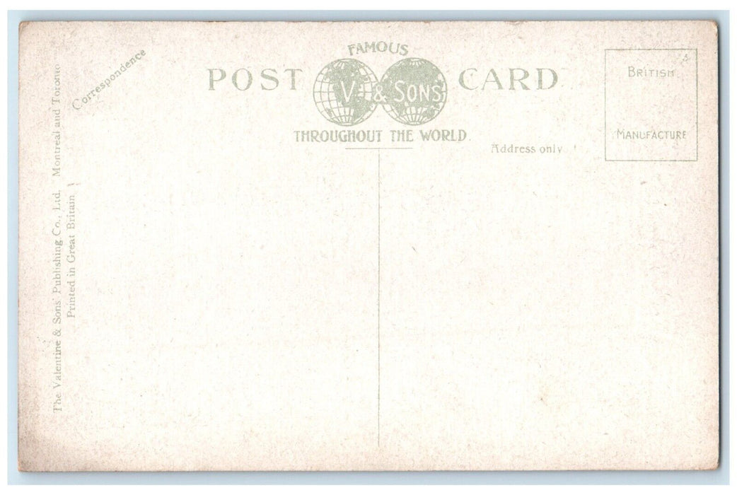 c1910 C.P.R. Hotel and Mt. Stephen Field Canadian Rockies Canada Postcard