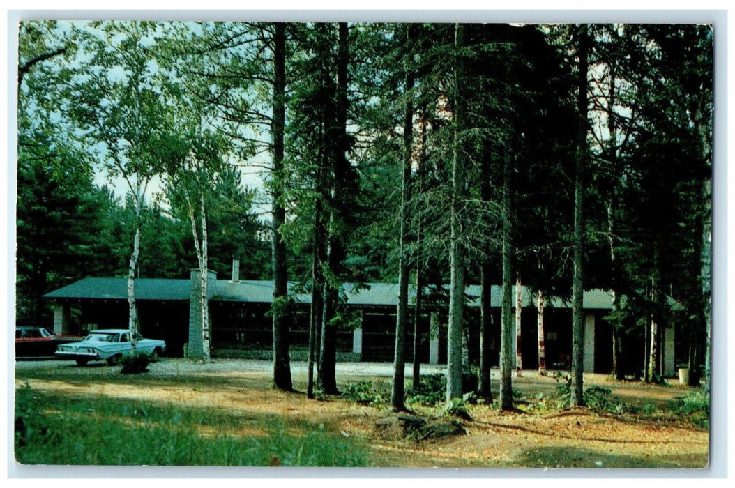 1963 Lake of Two Rivers Store Algonquin Provincial Park Ontario Canada Postcard
