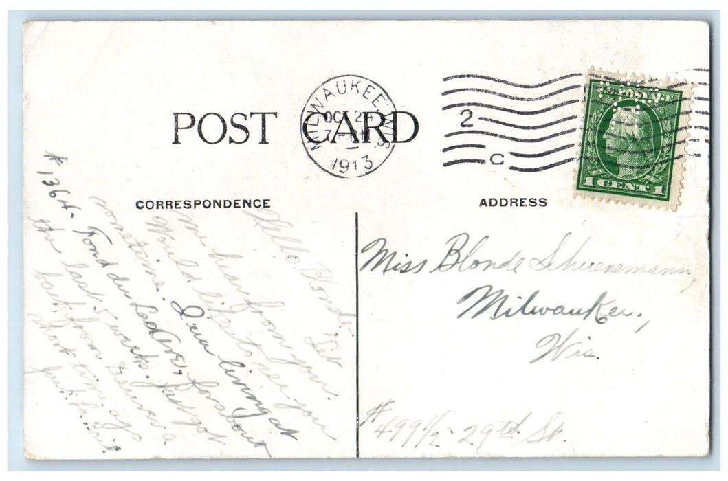 1913 Newspaper Building Night State Fair St. Paul Minneapolis Minnesota Postcard