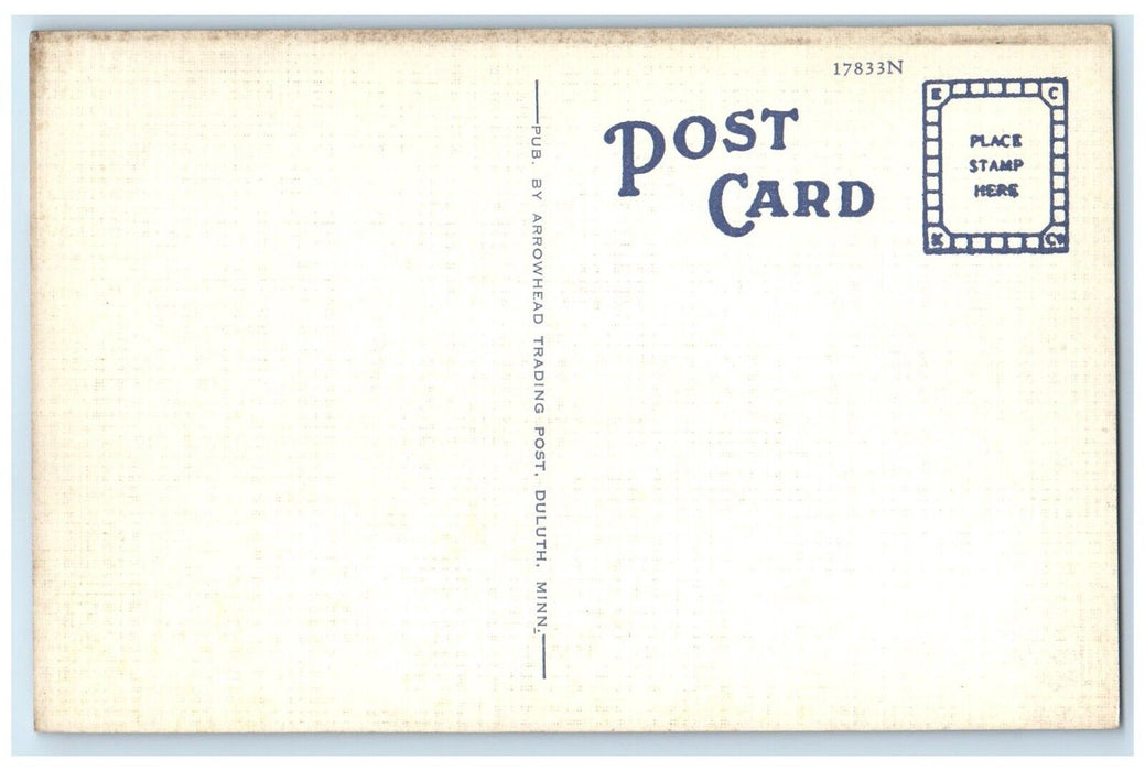 c1930's World's Largest Open Pits Mines Minnesota Arrowhead County Postcard