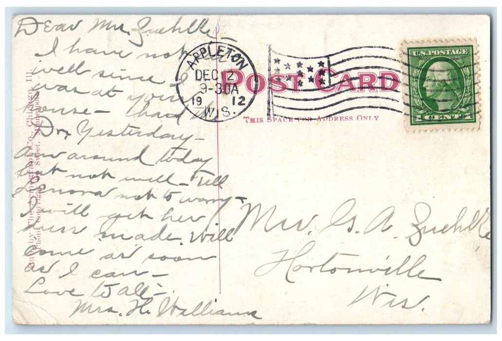 1912 Tonka Bay Hotel Lake Minnetonka Exterior Minneapolis Minnesota MN Postcard